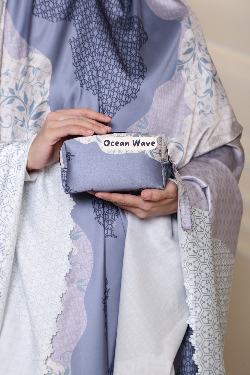 Khairaa Printed in Ocean Wave