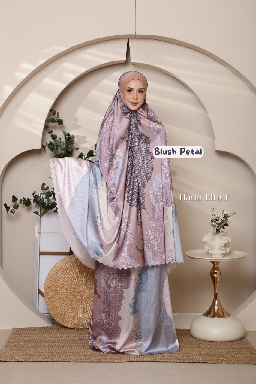 Khairaa Printed in Blush Petal
